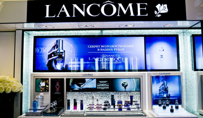 Открытие обновленного корнера Lancôme в ГУМе